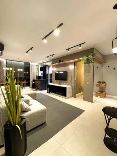 Apartamento 2 suítes à Venda em Jurerê Internacional - Alto Padrão, Finamente Mobiliado