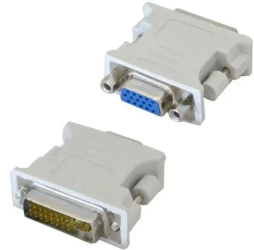 Adaptador dvi 24+5 para vga femea