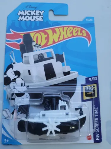 Barco do Mickey Hot Wheels