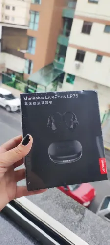 QUEIMA de estoque fone de ouvido Lenovo lp75