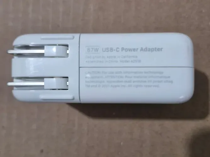Carregador Fonte Apple Usb-c 67w A2518