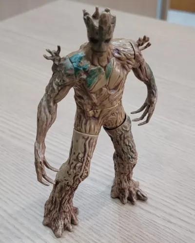 Boneco Usado Groot 15cm Da Linha Marvel Legends 2014 Hasbro