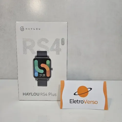 Smartwatch Amoled Haylou Rs4 Plus Original - Lacrado e com Garantia