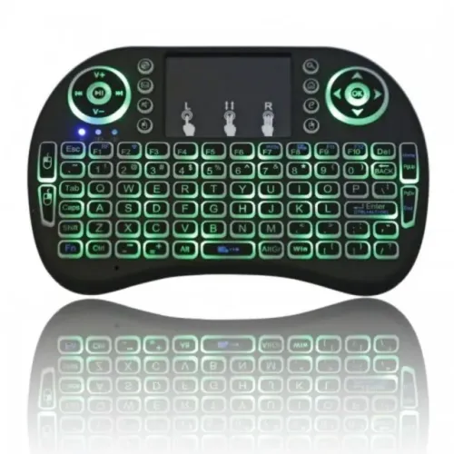 Controle Tv Teclado Multimidia Sem Fio com Touchpad Loja Coimbra Computadores Entregamos