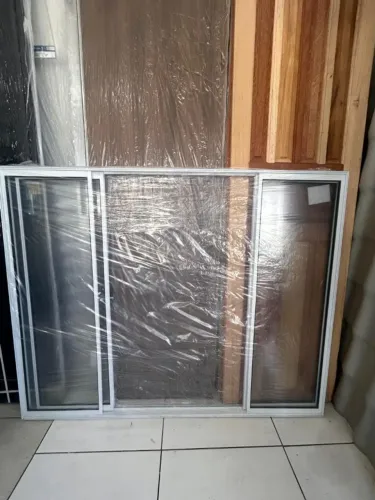 JANELA ALUM BRANCO 4F 120X150 Leia a descrição 