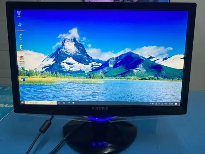 Monitor Positivo P971WAL 18.5"  Widescreen Base Fixa VGA 1366x768