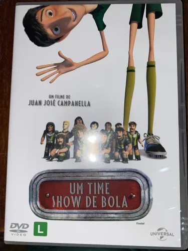 DVD original Filme Um time show de bola deslacrado