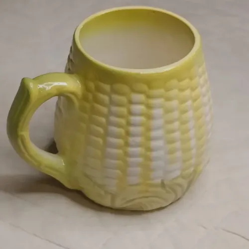 Cremeira Vintage da Linha Corn King da Shawnee Pottery em Zanesville de 1946 a 1954