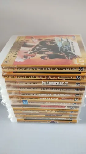 Lote de 12 jogos de PS3 favoritos