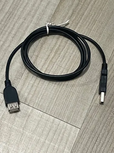 Extensão cabo USB ponta macho e fêmea 