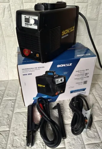 Maquina de Solda Inversora Portátil Mis 200A - Marca Schulz