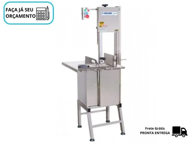 Serra Fita Inox com Pés Beccaro Nova
