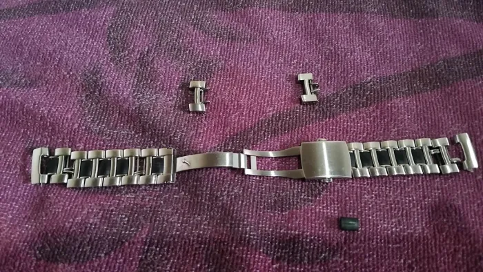 Pulseira de relógio swiss military para retirada de elos