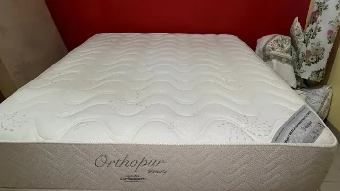portunidade: Colchão Queen Orthopur (Viscoelástico) - Conforto Premium (Aceito Cartão)