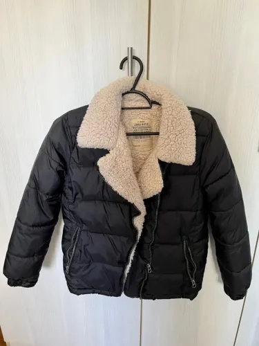 Jaqueta infantil Zara Boys forro de pelo
