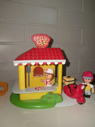 Brinquedo/ casinha Pizza Shop Playset Infantil - Diversão Garantida!