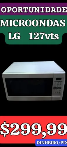 DESAPEGO! MICROONDAS SEMI NOVO, LEIAM: