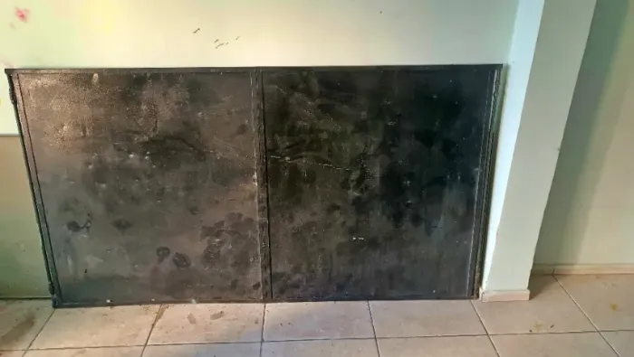 Chapa para portas de aço