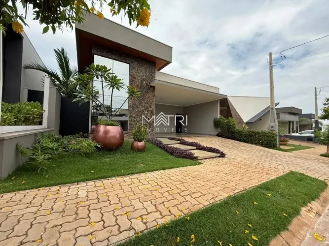 Casa de alto padrão com automação e energia solar Condomínio Volpi Araraquara