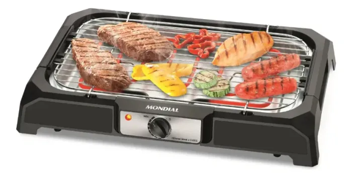 Churrasqueira elétrica mo dual steak e Gril