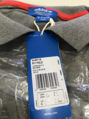 Camisa Adidas Polo Cinza Estilosa Tamanho Grande para todas as ocasiões 