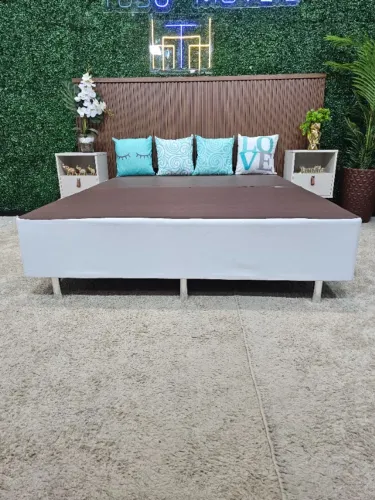  BASE QUEEN SIZE ORTOBOM EM CORINO