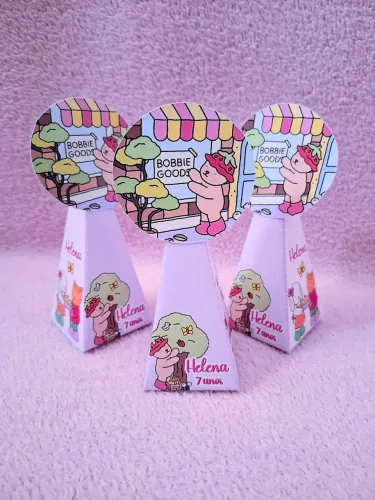 Bobbie Goods - Caixinhas pra Decoração e lembrancinha de festa infantil personalizada