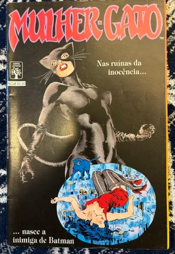 Mulher gato Ed Abril 1989