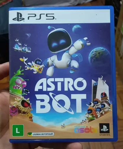 Jogo de ps5 astro bot mídia fisica
