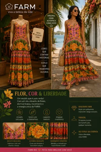 Vestido Farm 