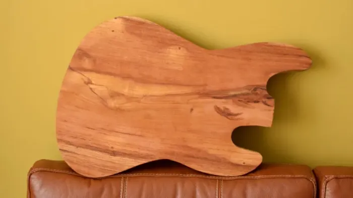 Corpo pré cortado para baixo Jazz Bass cedro (208)