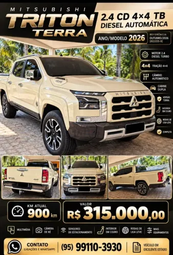 Mitsubishi TRITON Katana 2.4 CD 4X4 TB Diesel Aut. 2027
