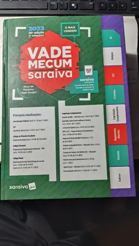 Vademecum Saraiva 2023 2 semestre 36 edição 