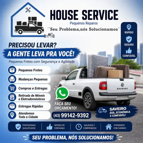 Pequenos Fretes - Londrina e região 