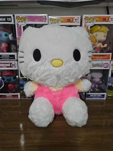 Pelúcia Hello Kitty rosa