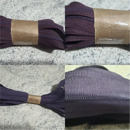 Zíper YKK Nylon 4mm - cores variadas