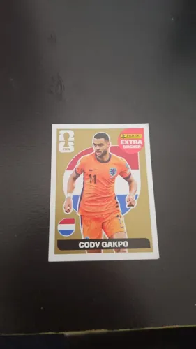 Figurinha Extra Sticker Gold - Cody Gakpo