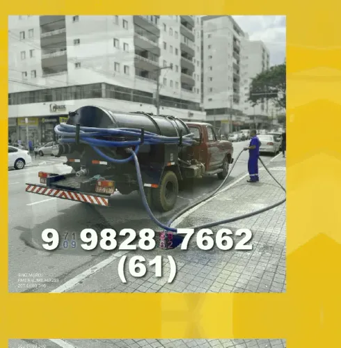 Desentupidora em Taguatinga, Gama e Ceilândia para resolver seu problema!