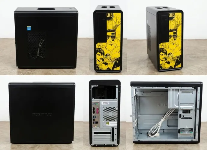Gabinete PC Positivo Customizado (Higienizado e Vazio) - R$50