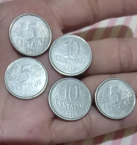Moedas antigas nacionais