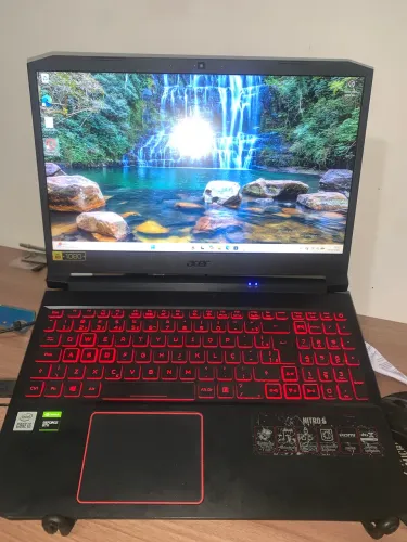 Notebook Gamer Acer Nitro 5 AN515-55 - GTX 1650 | i5 10ª Geração | 8 GB RAM | SSD