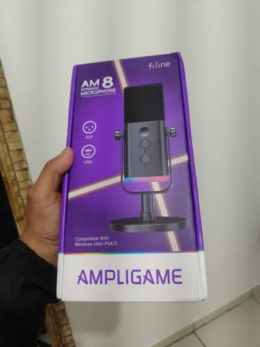 Microfone FIFINE AM8 NOVO | Oportunidade