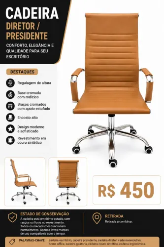 CADEIRA EXECUTIVA