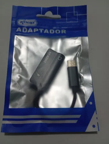 Adaptador Type-c Para P2 Fone + Alimentação Knup