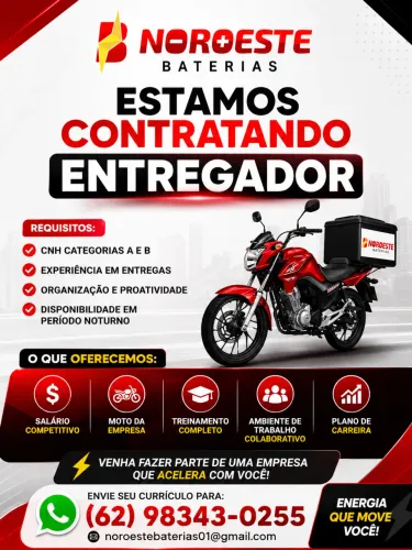 Entregador - Noroeste Baterias