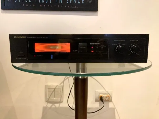 Pioneer Sr 60 Reverberador E Camara De Eco Preto Raro