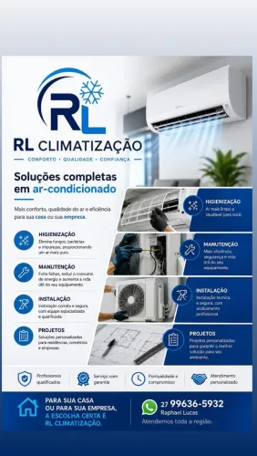 Serviços e reparos em ar-condicionado.