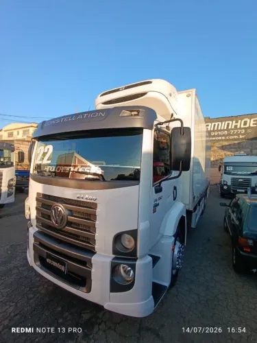 VW 24280 BAÚ REFRIGERADO FRIGORÍFICO GANCHEIRA 21/22 CABINE LEITO!!!