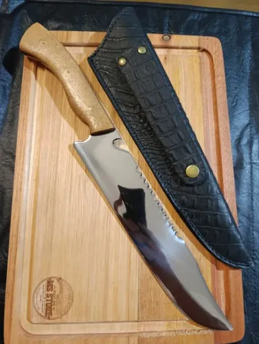 Faca Inox Full Tang 10" RAMBO