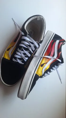 Tenis Vans oldskool fire